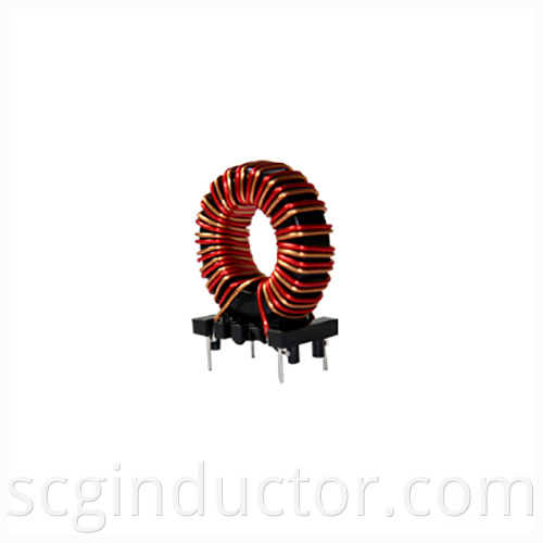 Ferrous-Si-Al magnetic ring inductor